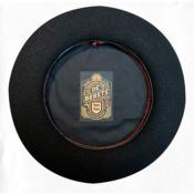 Béret baleinage cuir